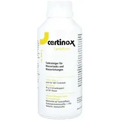 Certinox Tankrein CTR 500P Pulver 500 g - Effektive Reinigung für Tanks - Arzneimittel zur gründlichen Reinigung von Tanks, entfernt Ablagerungen und sorgt für hygienische Sauberkeit.