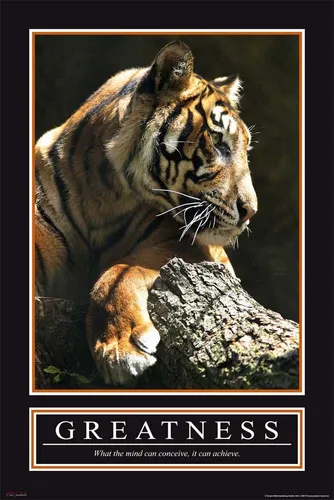 Poster Motivational - Poster - Greatness