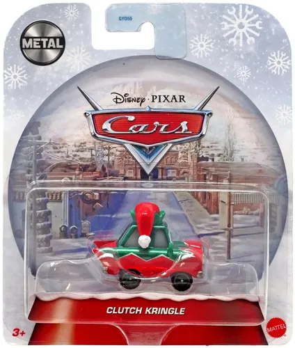 CLUTCH KRINGLE Holiday SNOW DAY Schneetag Disney Pixar Cars 1:55 Die-cast Auto