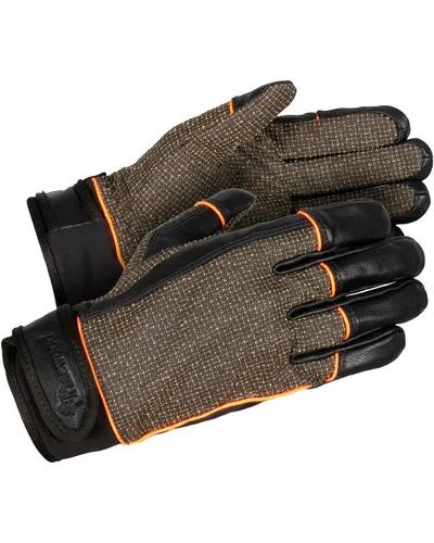 Pinewood Furudal Thorn Resist Handschuh Unisex (Mossgreen/Black) - Robuster Handschuh in Größe 10, ideal für Outdoor-Aktivitäten. Das spezielle Material schützt vor Dornen und bietet optimalen Komfort.