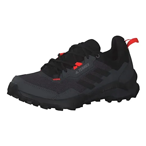 adidas performance Herren FZ3280_41 1/3 Trekking Shoes - Rote Wanderschuhe - Wanderschuhe mit klassischer Passform, atmungsaktivem Obermaterial und rutschfester Continental Gummi-Sohle für optimalen Grip auf jedem Terrain.