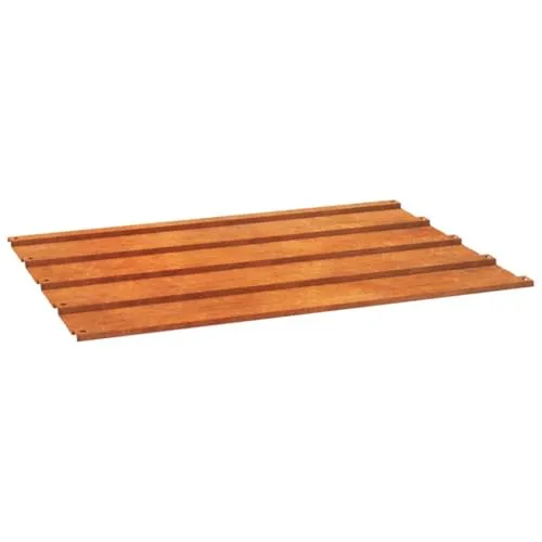 vidaXL Dachplatten 12 Stk. aus Cortenstahl - Wellplatten aus wetterfestem Cortenstahl, langlebig und korrosionsbeständig – ideal für Schuppen, Garagen und mehr. Einfache Montage und wartungsarm!