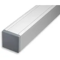 GartenLand Zaunpfosten Aluminium 186 cm für Classico und Relax - Robuster Zaunpfosten aus Aluminium für die GartenLand Zaunserie Classico und Relax. Ideal für stabile Montage auf festem Untergrund oder im Beton. Inklusive Pfostenkappe für langlebige Nutzung.