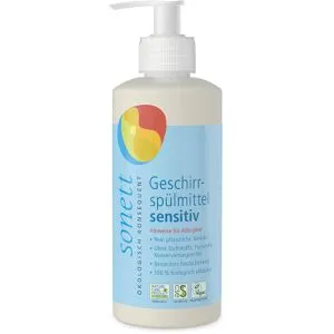 Sonett Spülmittel DE3067, sensitiv, Konzentrat, biologisch abbaubar, Spender, 300 ml