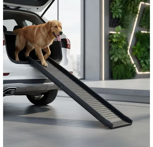 Hunderampe klappbar Teleskop