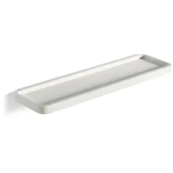 Zone Denmark Wandregal »Rim« - 44x11x2,5cm - weiß - Aluminium - Badablage aus Aluminium, ideal für Seifen und Kosmetikartikel, mit versteckter Wandbefestigung für einen schwebenden Look.