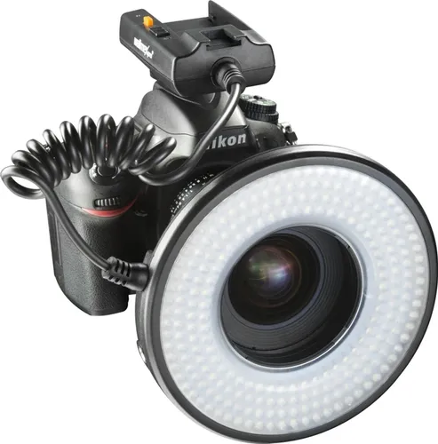Walimex pro Macro LED Ringlicht Set inkl. Ministativ