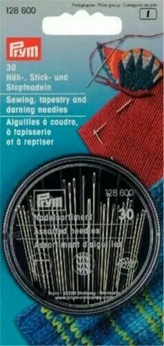 Näh-, Stick- und Stopfnadeln in Compact-Dose, 30 Nadeln von Näh-, Stick- und Stopfnadeln in Compact-Dose, 30 Nadeln