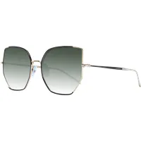Ana Hickmann Sonnenbrille HI3163 09A 53 Damen Gold - Sonnenbrille für Damen im eleganten Schmetterlingsstil, 100% UVA & UVB Schutz und inklusive Original-Etui. Ideal für stilbewusste Frauen.