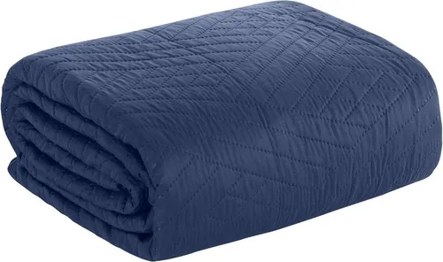 Design91 Zweiseitige Tagesdecke - Moderne, einfarbige Bettüberwurf für ganzjährige Nutzung, bietet vielseitige Gestaltungsmöglichkeiten und zusätzlichen Komfort für Ihr Sofa.