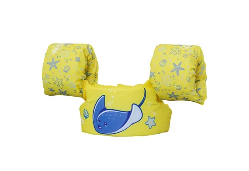 Puddle Jumper® Schwimmflügelweste Kleiner Rochen 2-6 Jahre - Bunte Schwimmflügelweste für Kinder von 2-6 Jahren, ideal für sicheres Schwimmen lernen. Bietet zusätzliche Unterstützung und Spaß im Wasser!