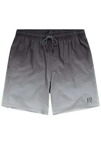 JP 1880 Jay-PI Badeshorts in Batiklook, 3XL - Stylische Badeshorts mit elastischem Bund und Kordel, ideal für den Strand. Praktische 3 Taschen und Innenslip aus Mesh bieten hohen Tragekomfort.