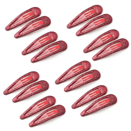Haarklammern, -nadeln & -clips Rot von EUZUXU