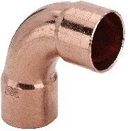Viega 102777 Bogen 90 Grad Modell 95002A I/I, Kupfer, 42 mm von Viega