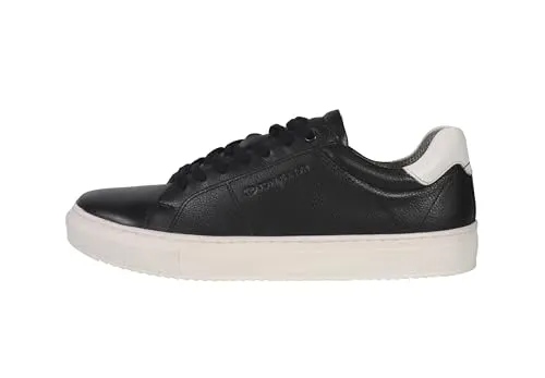 Tom Tailor Herren 7458000002 Sneaker, Black, 44 EU - Herren-Sneaker in klassischem Schwarz, bequem und vielseitig für jeden Anlass.