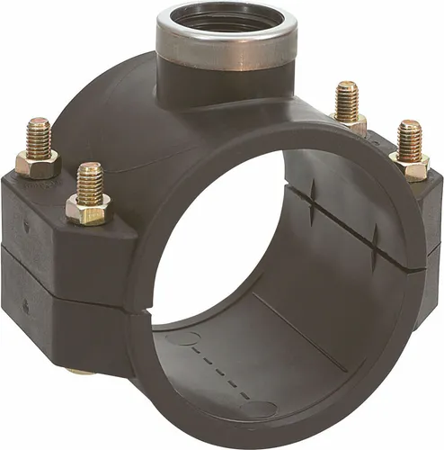 Gebo-Plast Anbohrschelle mit IG Ø 75 mm x 1/2 Zoll - DN 65