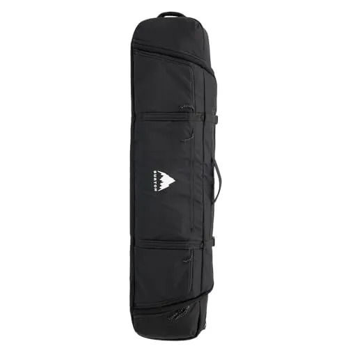 Burton - Snowboardhülle Wheelie Flight Attendant Board Bag True Black Herren – Größe 156 – Schwarz