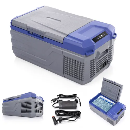 Kompressor Kühlbox 15L Kühlschrank Leicht Tragbar Camping Gefrierschrank MINI