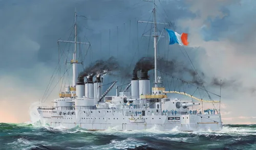 French Navy Pre-Dreadnought Battleship Condorcet - Hobby Boss - 86505