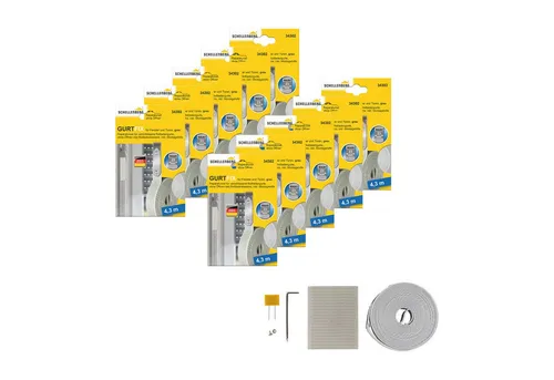 SCHELLENBERG Reparatur-Set Rollladen Gurtfix für Maxi - Reparaturset für Rollladensystem Maxi, einfach und zeitsparend alten Gurtband wechseln, ohne den Rollladenkasten zu öffnen. Inklusive strapazierfähigem Gurtband und Montagehilfe.