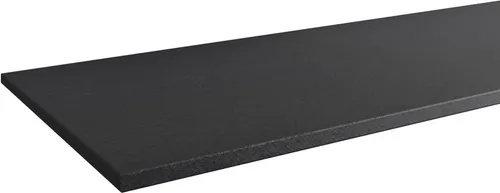 Waschtischplatte Oxford 90,4 x 50,5 x 1,2 cm in schwarz von Fackelmann