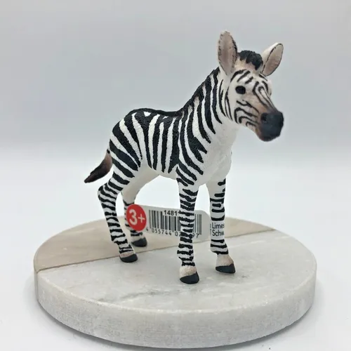 Schleich® Wild Life 14811 Zebra Fohlen | Angola Steppe | Wildtier | Sammelfigur