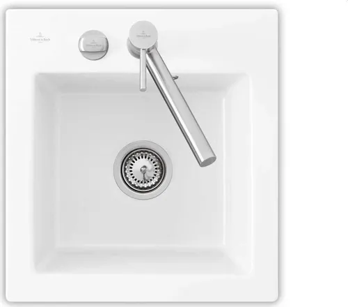 Villeroy & Boch Subway 45 XS Keramikspüle mit Exzenterbetätigung