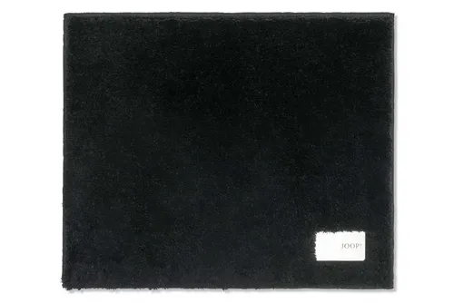 JOOP! Badteppich Luxury Schwarz - Hochwertiger Badteppich in elegantem Schwarz aus strapazierfähigem Synthetik. Ideal für stilvolle Badezimmer. Maße: 50 x 2 cm. Jetzt im Höffner-Shop entdecken!