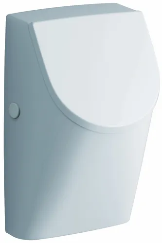 Geberit Renova Plan Urinaldeckel 572130000 - Sanitärinstallation mit stabilen Messing-Scharniere, einfach zu montieren und langlebig für öffentliche und private Toiletten.