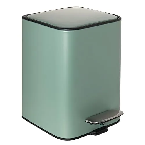 Erreke Badezimmer-Treteimer 3L, Grün, herausnehmbarer Inneneimer, Robust
