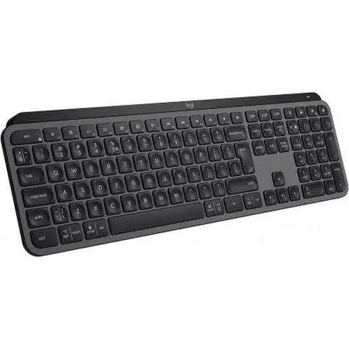 Logitech MX Keys S Tastatur QWERTY IT - Beleuchtete Premium-Tastatur in Grafit - Tastaturen mit kabelloser Konnektivität und beleuchtetem Design für optimales Tippen bei jedem Licht. Ideal für kreative Profis und Vielschreiber.