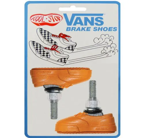 Kool Stop Felgenbremse Kool-Stop Bremsschuh V-Brake BMX, T7 Vans orange, VO