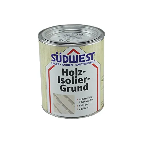 Südwest Holz-Isoliergrund Weiß 0,75 Liter