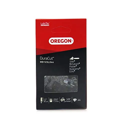 Oregon DuraCut M91VXL Sägekette für 30 cm Schiene, 44 Antriebsglieder, 1.3mm, kompatibel mit Stihl