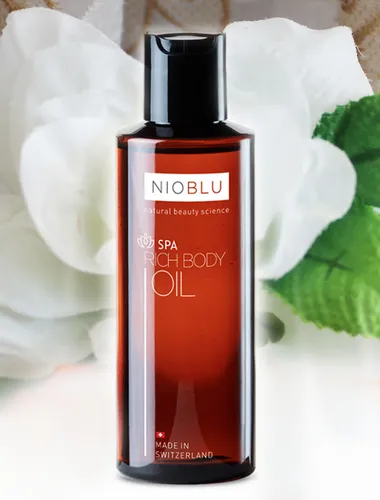 NIOBLU SPA 150ml pflegendes Körperöl - Lotionen & Cremes, luxuriöses Massageöl mit Macadamia, Jojoba und Avocado für intensive Hautpflege und entspannende Anwendungen.