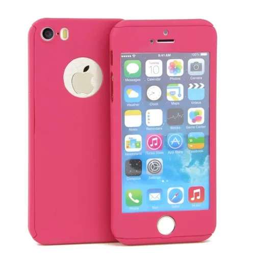 Apple iPhone 8 Plus Hülle Case Handy Cover Schutz Tasche Bumper Panzerfolie Grau