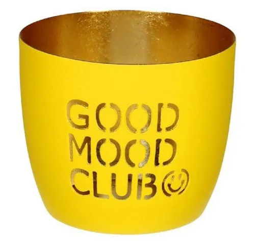 Kerzenständer Gelb von GIFTCOMPANY