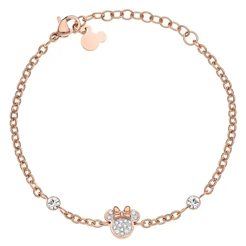 DISNEY Jewelry Silberarmband mit Zirkonia von Disney