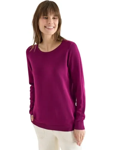 Cecil Damen Langarm Pullover mit Rippdetail von CECIL