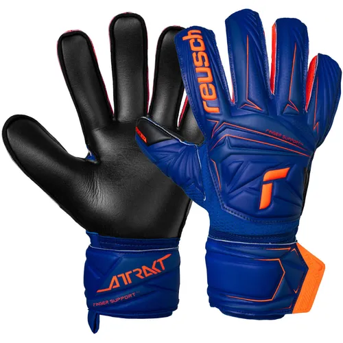 Reusch Torwarthandschuhe für Herren | Fingerschutz & starker Grip | Größe 8-11 - Hochwertige Torwarthandschuhe mit starkem Grip für optimale Kontrolle. Das Fingerschutzsystem bietet Stabilität und Bewegungsfreiheit. Ideal für Training und Spiel auf Kunstrasen, Rasen und Hartplatz.