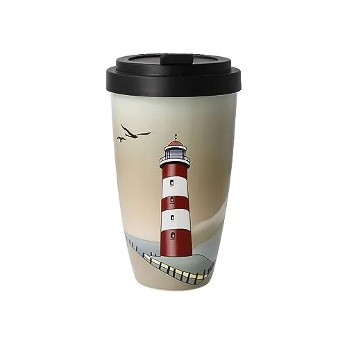 Goebel Kaffee to go Lighthouse Leuchtturm 500ml Porzellan