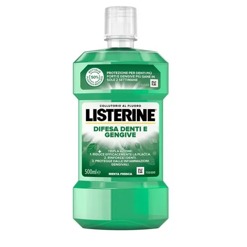 Listerine Difesa Denti & Gengive Collutorio 80ml
