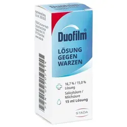Duofilm Lösung gegen Warzen