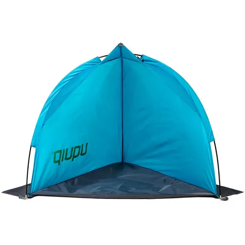 Uquip Shelly Mini Strandmuschel - Blau - Praktisches Mini-Strandzelt in Blau (80 x 100 x 75 cm), ideal für Reisen und schnellen Schutz vor Sonne und Wind. Entdecken Sie weitere Uquip Produkte bei Bergfreunde.de!