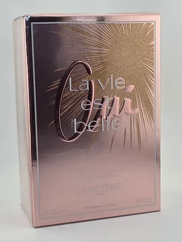 Lancome Oui La vie est belle L'eau de Parfum 100ml - Damenparfüm: Oui La vie est belle, ein blumiger Duft, der Lebensfreude versprüht und mit einem Hauch von Süße begeistert.