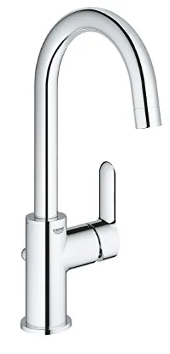 GROHE Start Edge | Bad - Einhand-Waschtischbatterie, DN 15 L-Size | Chrom | 23776000