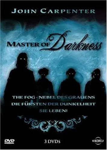 Master of Darkness - John Carpenter DVD Boxset - Horror-Film-Boxset mit 3 Filmen, FSK 18, Spieldauer von 270 min., ideal für Horror-Fans und Sammler.