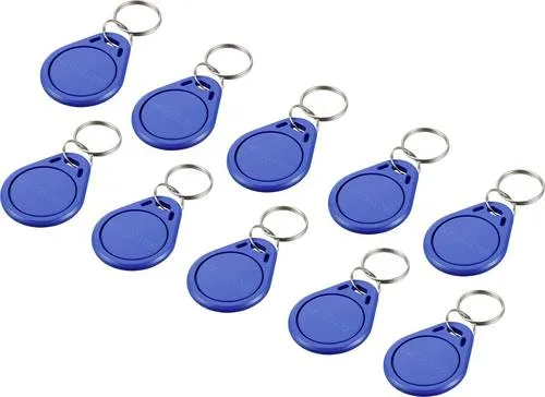 Sygonix SY-6879934 Transponder 10er Set EM Schlüsselanhänger 125kHz, nicht überschreibbar