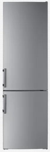 WOLKENSTEIN KGK280D Stand Kühl-Gefrierkombination - Kühlschrank mit edlem Inox Design, 191L Kühl- und 71L Gefrierkapazität, leiser Betrieb (40dB) und innovative LED-Beleuchtung für optimale Sicht und Ordnung.