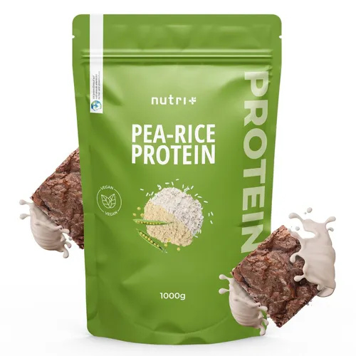 nutri+ Erbsenprotein + Reisprotein 1kg - Pea Rice Protein